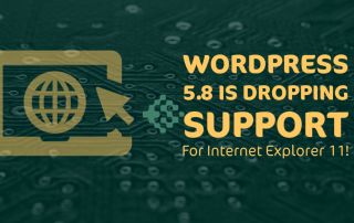 Wordpress 5.8 Is Dropping Support For Internet Explorer 11!